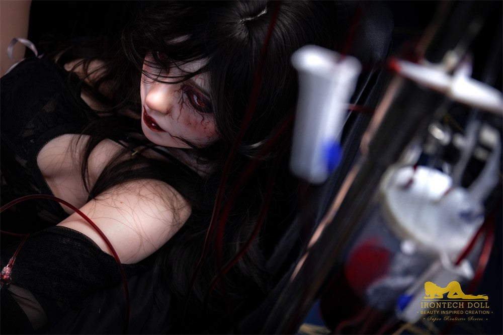 Shelley poupée sexuelle (Irontech Doll 167 cm (E-cup S40 Silicone)