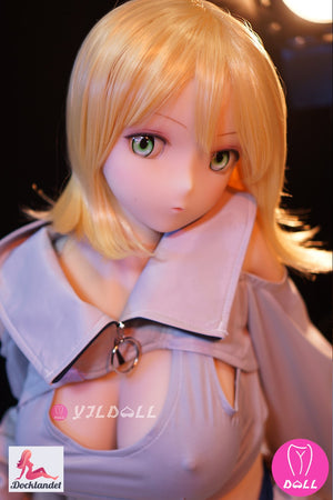 Saika poupée sexuelle (YJL Doll 156 cm en silicone f-tobup)