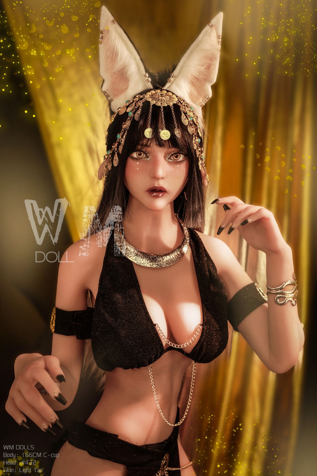 Salomé poupée sexuelle (WM-Doll Bonnet C 166 cm #432 TPE)