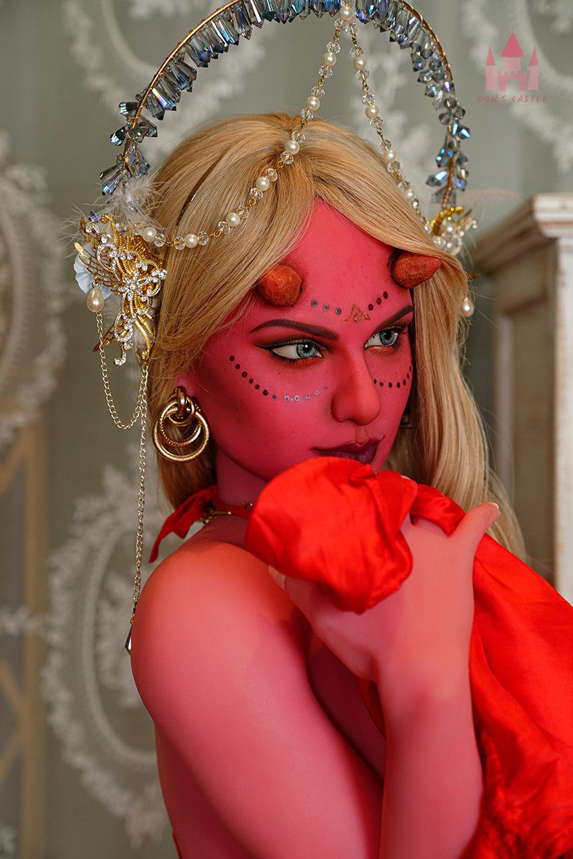 Scarlett poupée sexuelle (Dolls Castle 163 cm Bonnet F #A3 TPE)