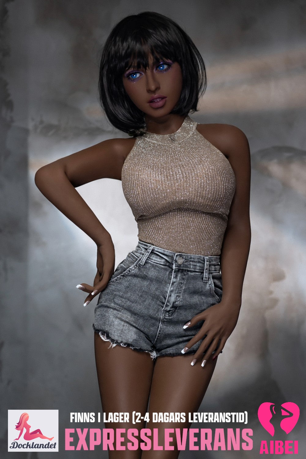 Ester poupée sexuelle (Aibei Doll 148cm d-kupa tpe) EXPRESS