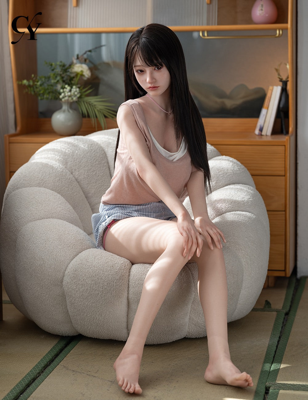 Shuyu poupée sexuelle (TOP CYDOLL 157cm d-kupa tpe + silicone)