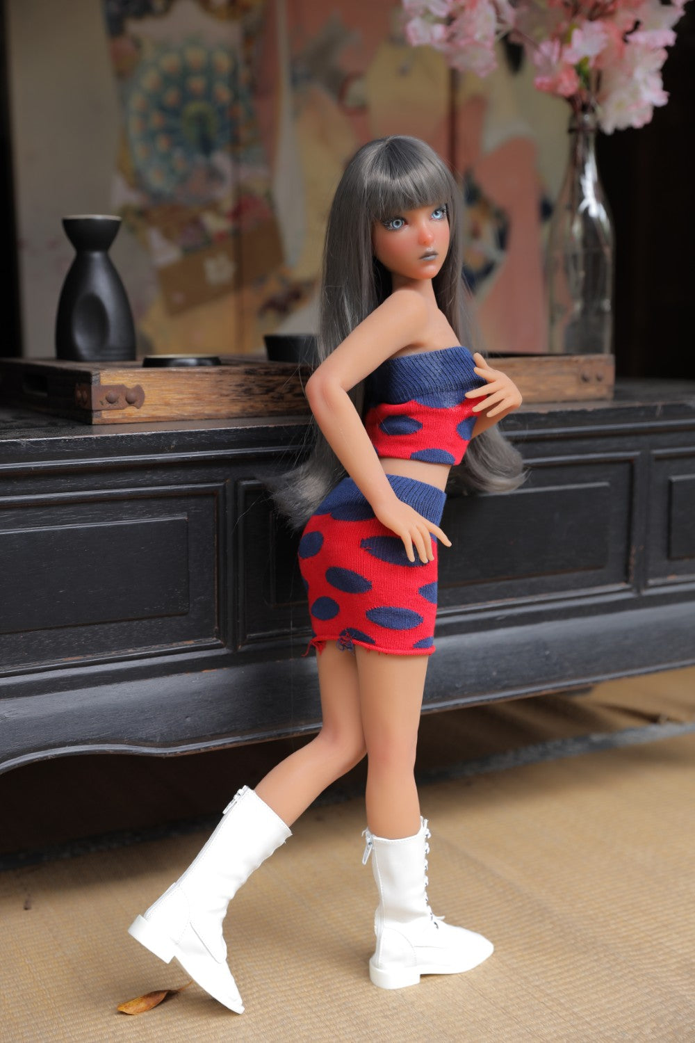 Momoko poupée sexuelle (Climax Doll Mini bonnet B 60cm Silicone)