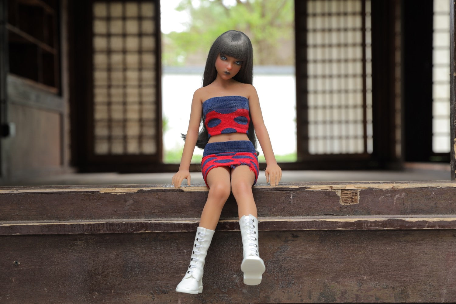 Momoko poupée sexuelle (Climax Doll MINI 60 cm Silicone B-t-top)