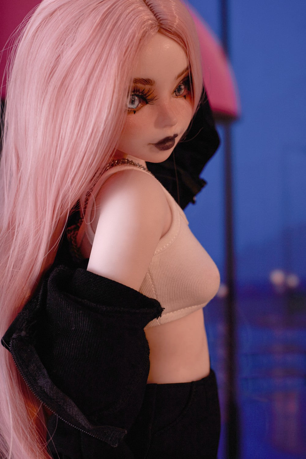 Hilary poupée sexuelle (Climax Doll Mini 60 cm en silicone A-Cup)