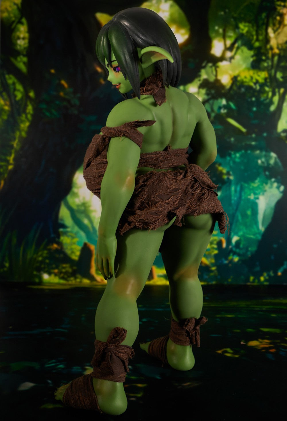 Zarga orc poupée sexuelle (Climax Doll Mini 70cm en V-t-t-tasque)