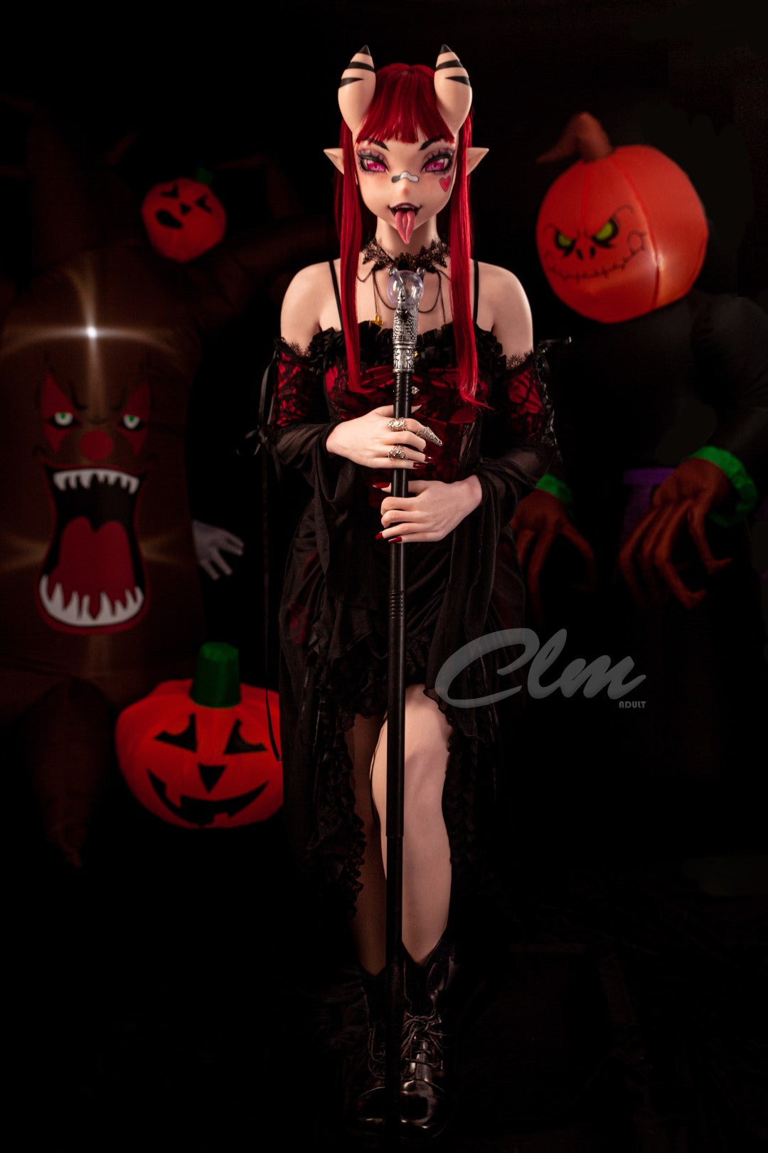 Meru la succube poupée sexuelle (Climax Doll Ultra 157cm Silicone B-tpup)