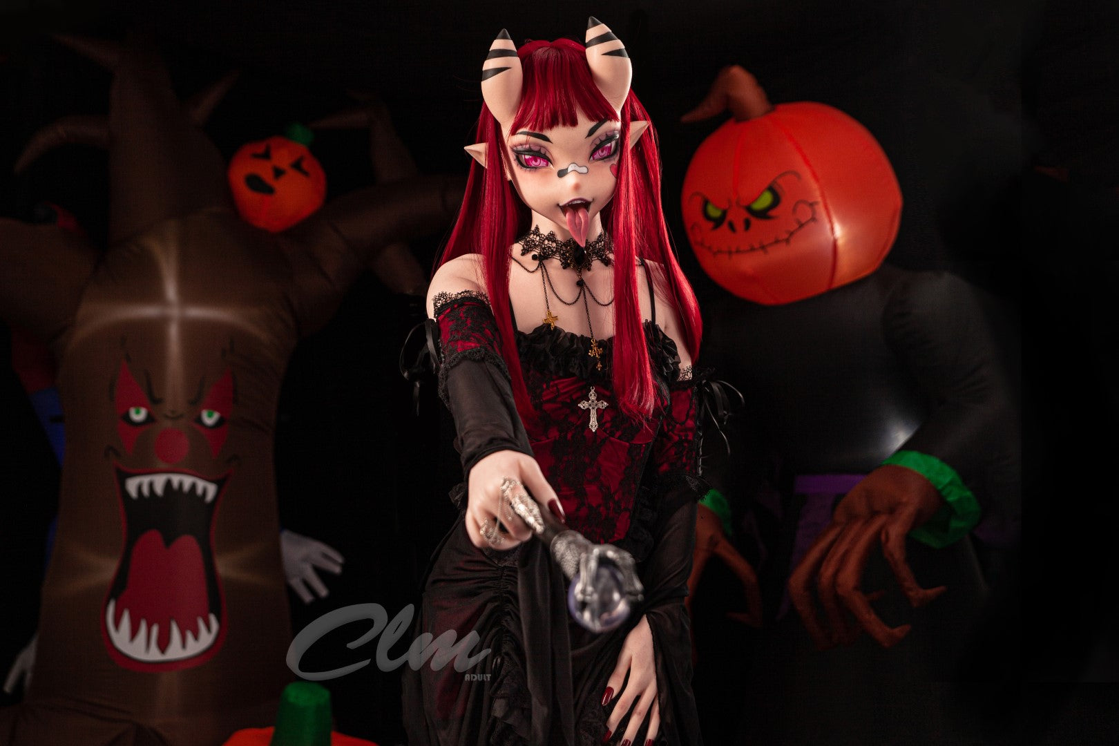 Meru la succube poupée sexuelle (Climax Doll Ultra 157cm Silicone B-tpup)