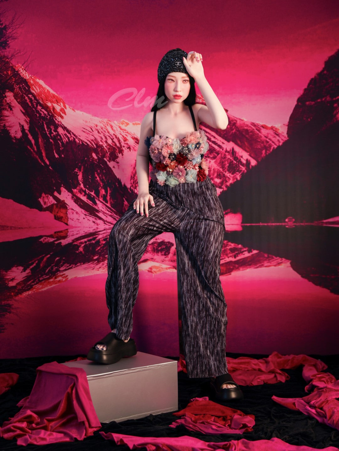 Janice poupée sexuelle (Climax Doll Bonnet A Ultra 160 cm Silicone)