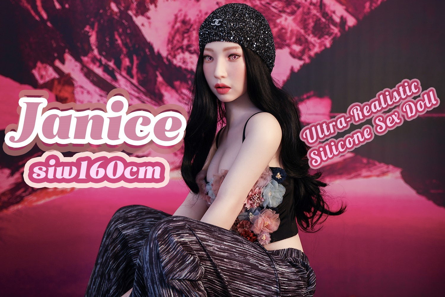 Janice poupée sexuelle (Climax Doll Bonnet A Ultra 160 cm Silicone)