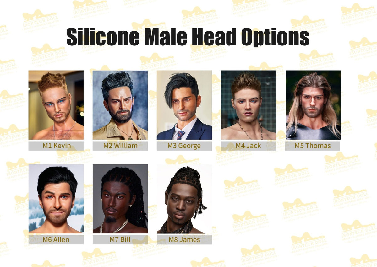 Tête supplémentaire (Irontech Doll Silicone d'origine)