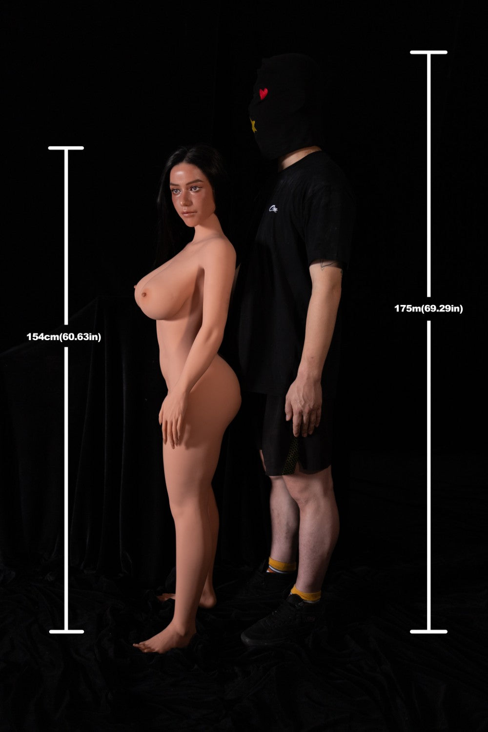 Tasha poupée sexuelle (Climax Doll Pro 154cm E-Cup TPE + Silicone)