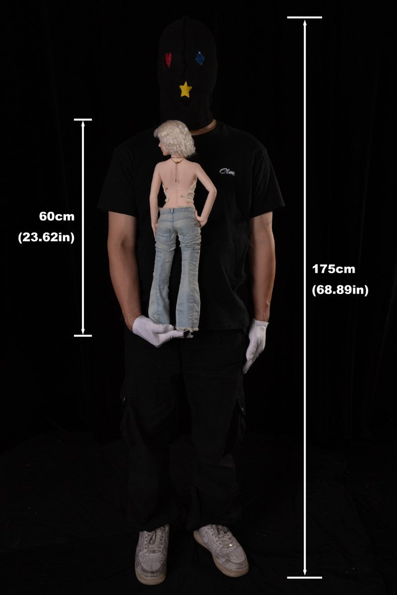 Tara poupée sexuelle (Climax Doll Mini bonnet S 60cm Silicone)
