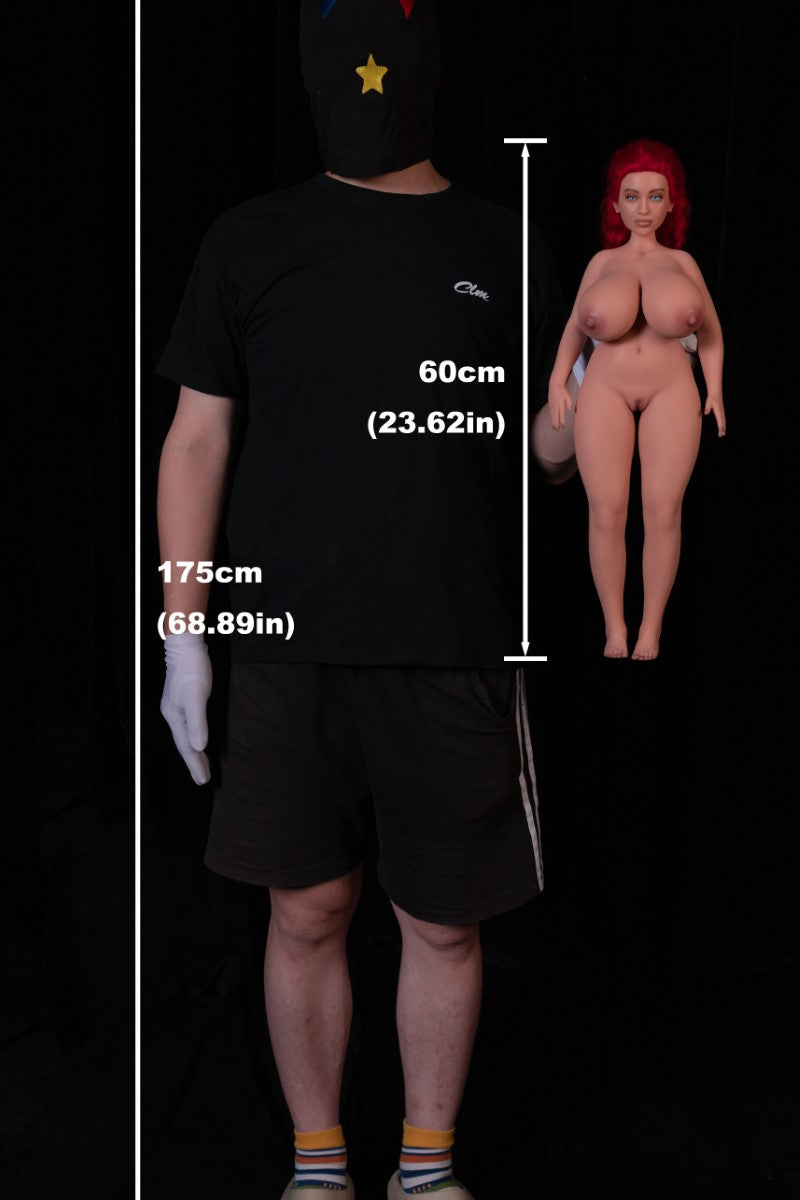 Hédy poupée sexuelle (Climax Doll Mini 60cm C-cup Silicone)