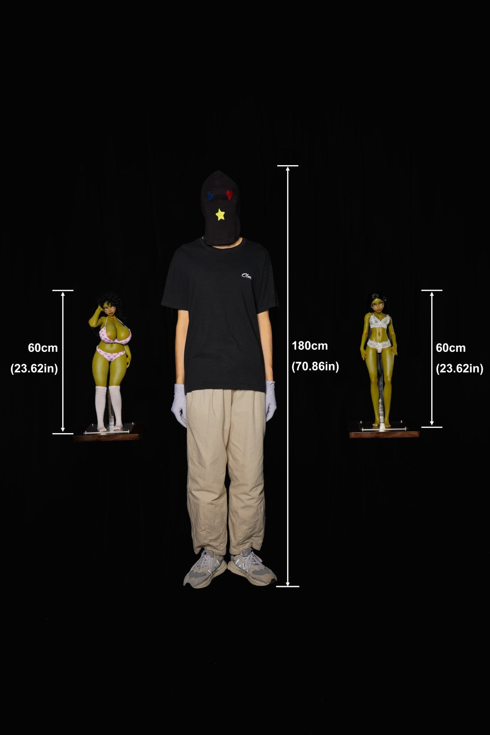 Chéri poupée sexuelle (Climax Doll Mini bonnet B 60cm Silicone)