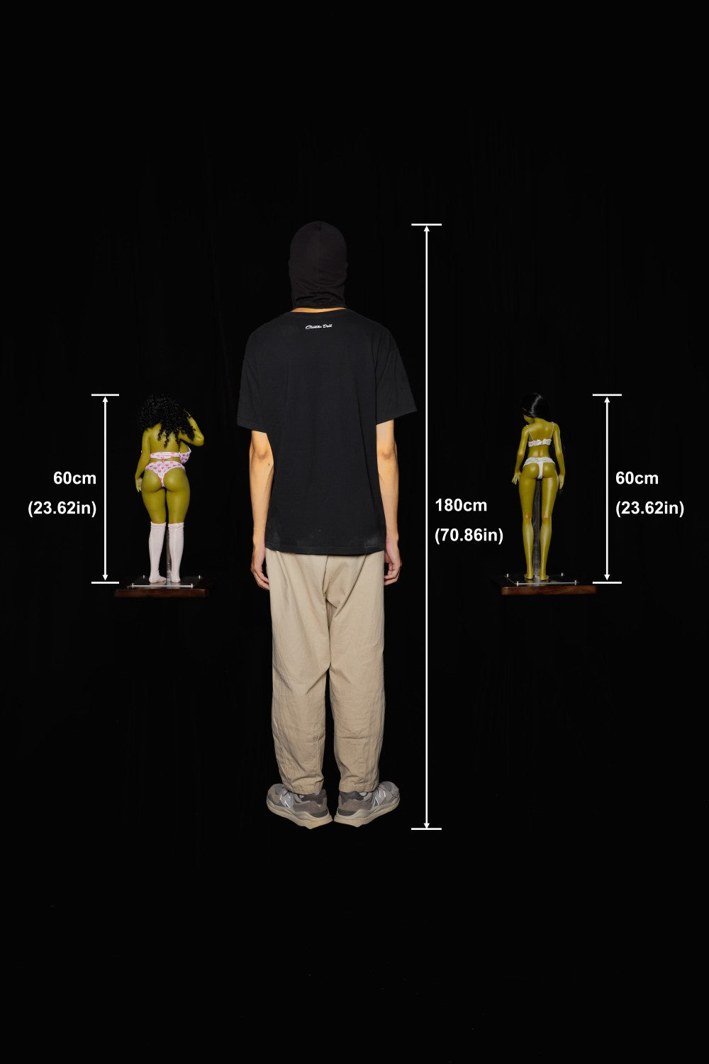 Chéri poupée sexuelle (Climax Doll Mini bonnet B 60cm Silicone)