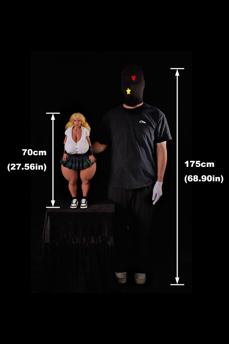 Chasse poupée sexuelle (Climax Doll Mini bonnet S TPE 70 cm)