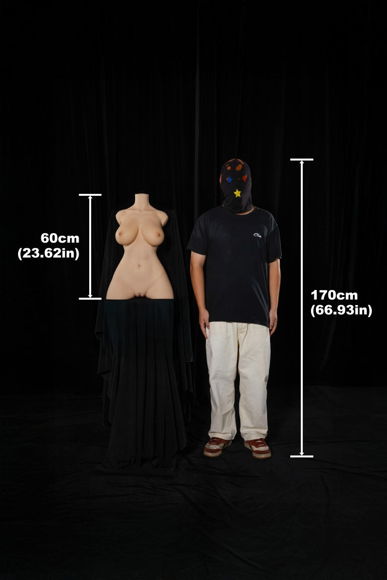 Torse 662# poupée sexuelle (Climax Doll ULW 60cm E-cup Silicone)