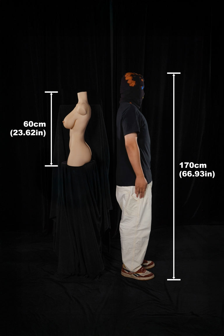 Torse 662# poupée sexuelle (Climax Doll ULW 60cm E-cup Silicone)