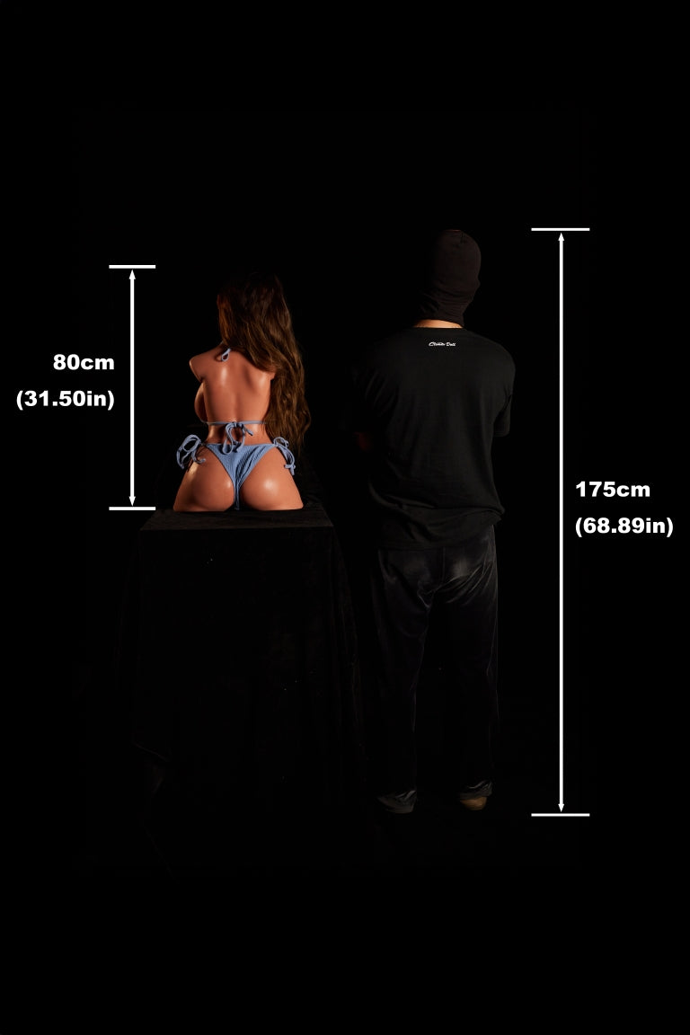 Élisa Torse poupée sexuelle (Climax Doll ULW 80cm G cup Silicone)