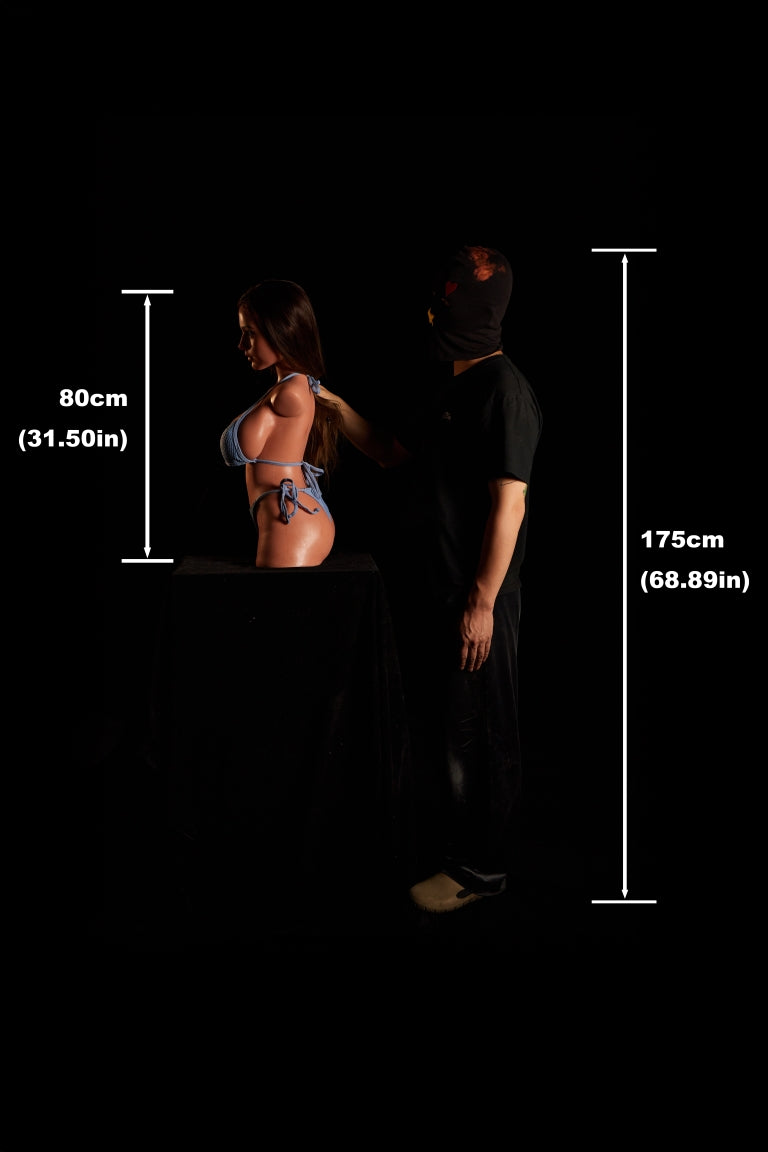 Élisa Torse poupée sexuelle (Climax Doll ULW 80cm G cup Silicone)