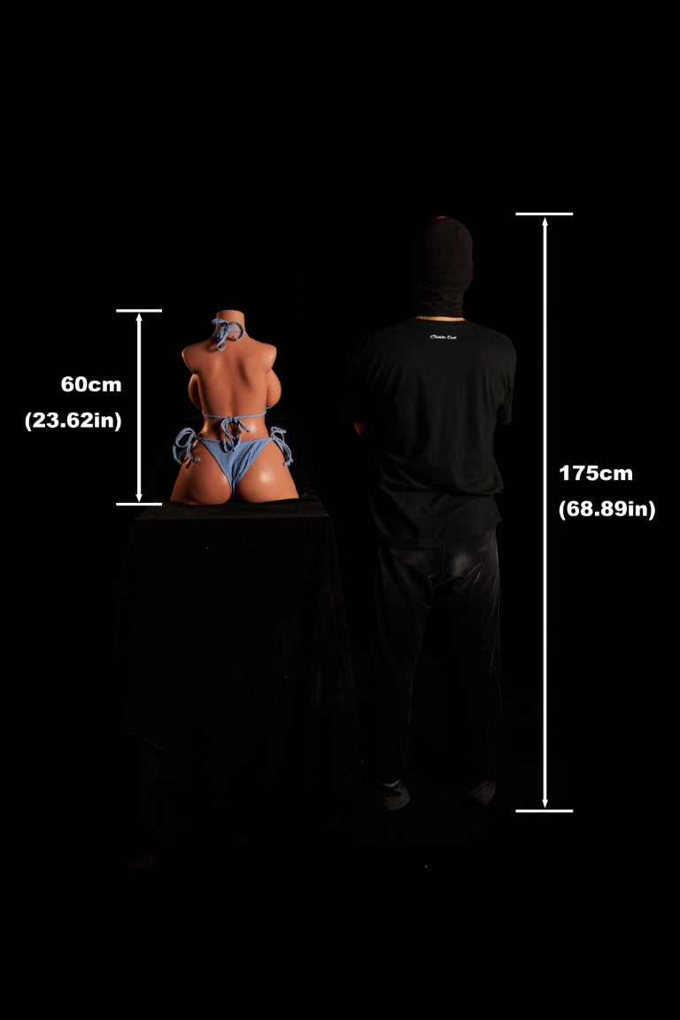 Torse 664# poupée sexuelle (Climax Doll ULW 60cm G cup Silicone)