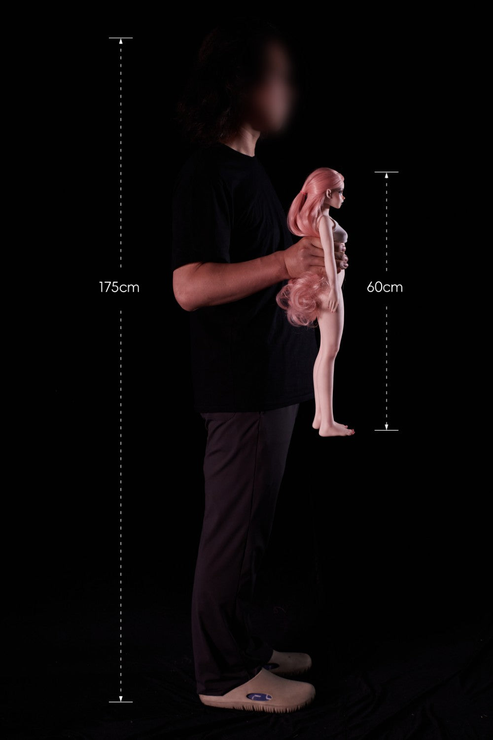 Hilaire poupée sexuelle (Climax Doll Mini bonnet A 60 cm en silicone)