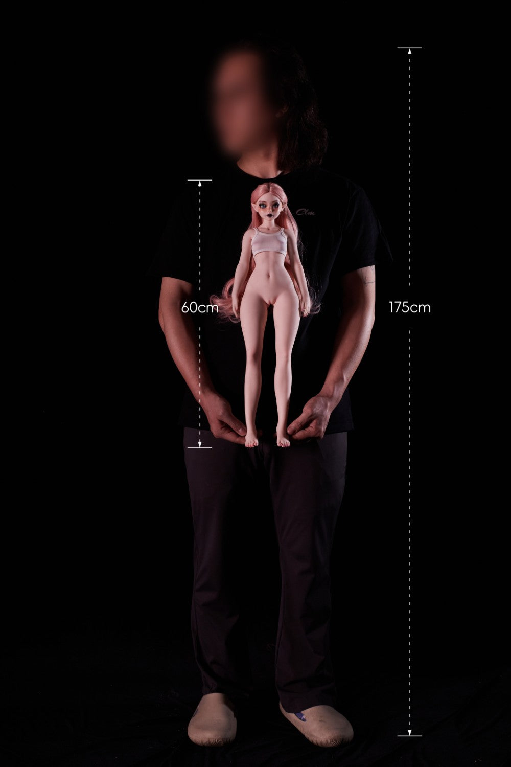 Hilaire poupée sexuelle (Climax Doll Mini bonnet A 60 cm en silicone)