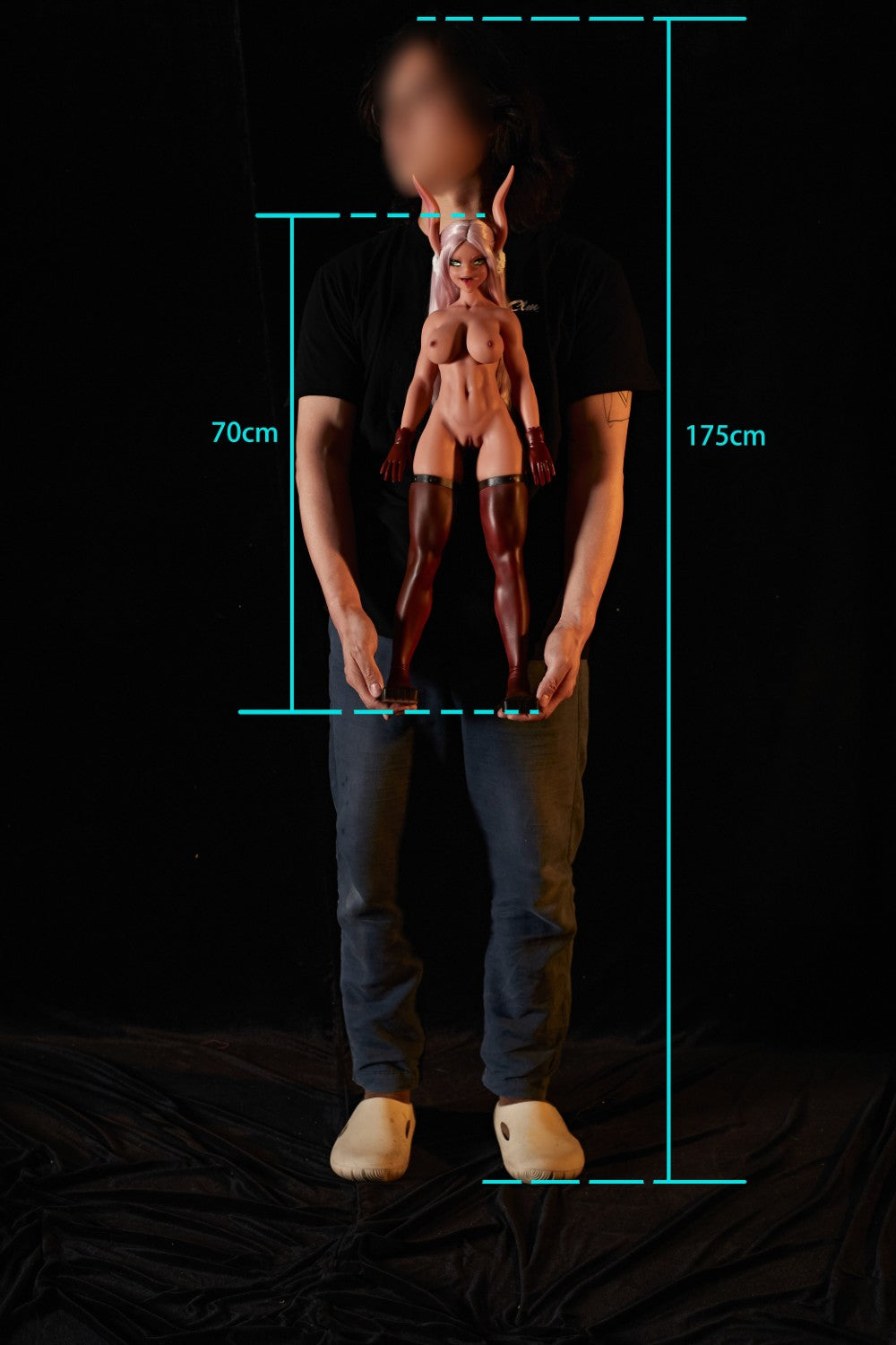 Mila poupée sexuelle (Climax Doll Mini bonnet D 70cm Silicone)