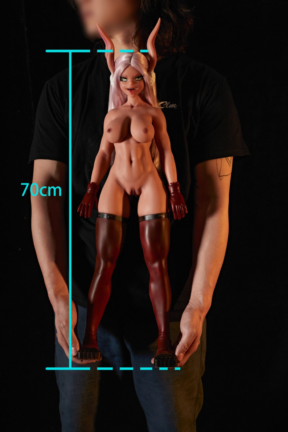 Mila poupée sexuelle (Climax Doll Mini bonnet D 70cm Silicone)