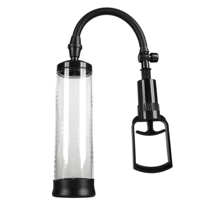 Pompe à pénis pour agrandissement et érection plus dure – 70×220 mm | Conception noire