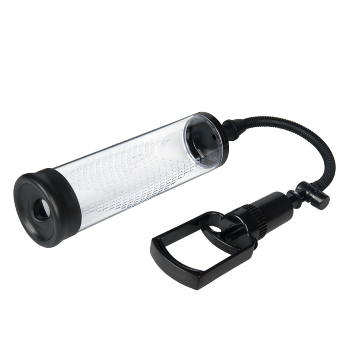Pompe à pénis pour agrandissement et érection plus dure – 70×220 mm | Conception noire