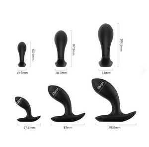 Boule Butt Bent - réglé avec 3 tailles