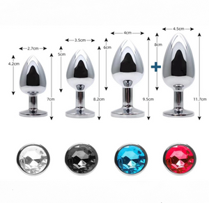 Brand Butt en aluminium - réglé avec 4 tailles
