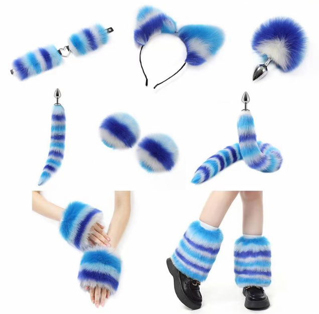 Furry Tenue En Fourrure Colorée (Lot de 11 pièces)