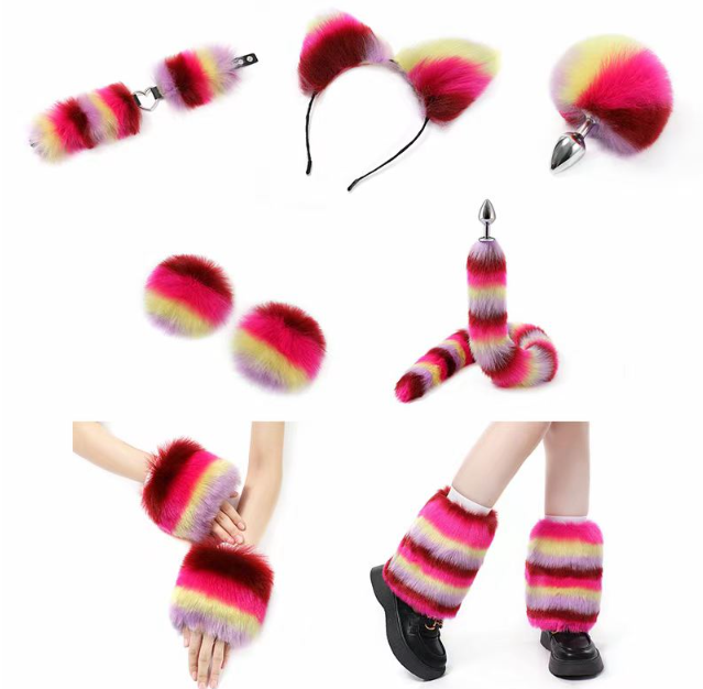 Furry Tenue En Fourrure Colorée (Lot de 11 pièces)