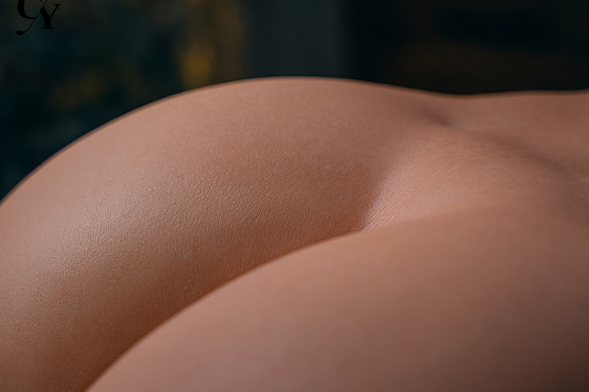 Torse de Tanya-2 poupée sexuelle (TOP CYDOLL Bonnet E 110 cm RST Silicone)