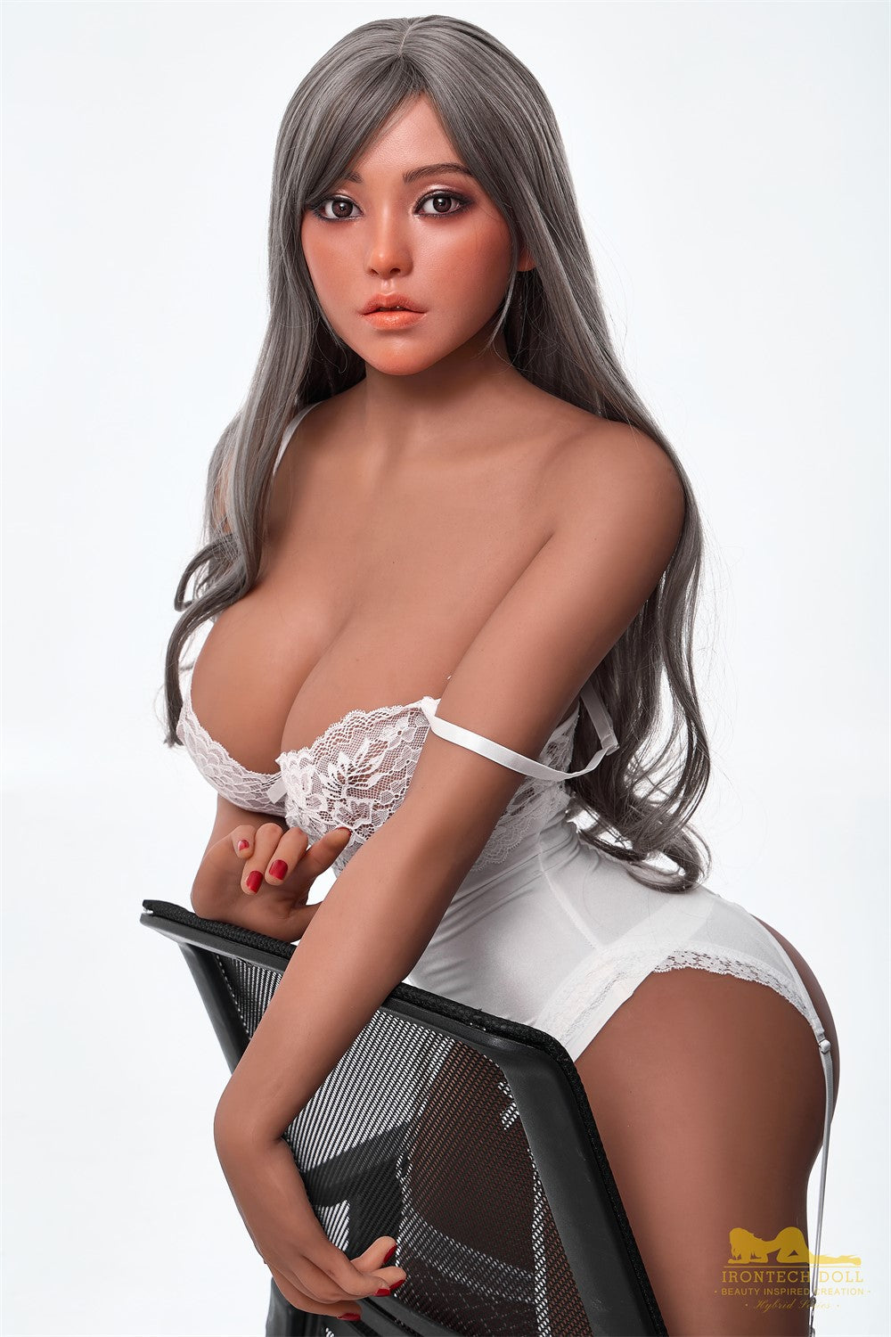 Tamika poupée sexuelle (Irontech Doll 164 cm (G-Cup S40 TPE+Silicone)