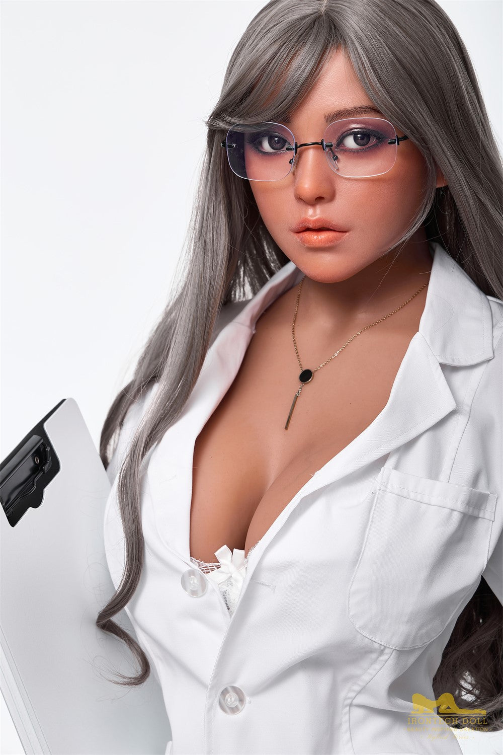 Tamika poupée sexuelle (Irontech Doll 164 cm (G-Cup S40 TPE+Silicone)