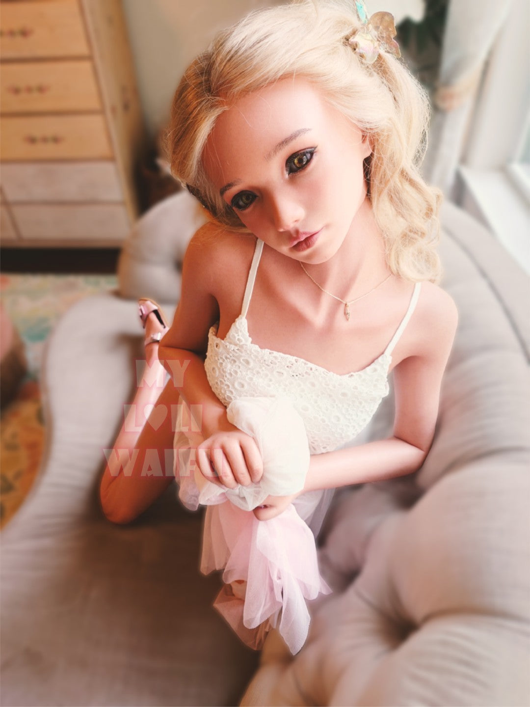 Tina poupée sexuelle (My Loli Waifu 148 cm (B-Cup #75 Silicone)