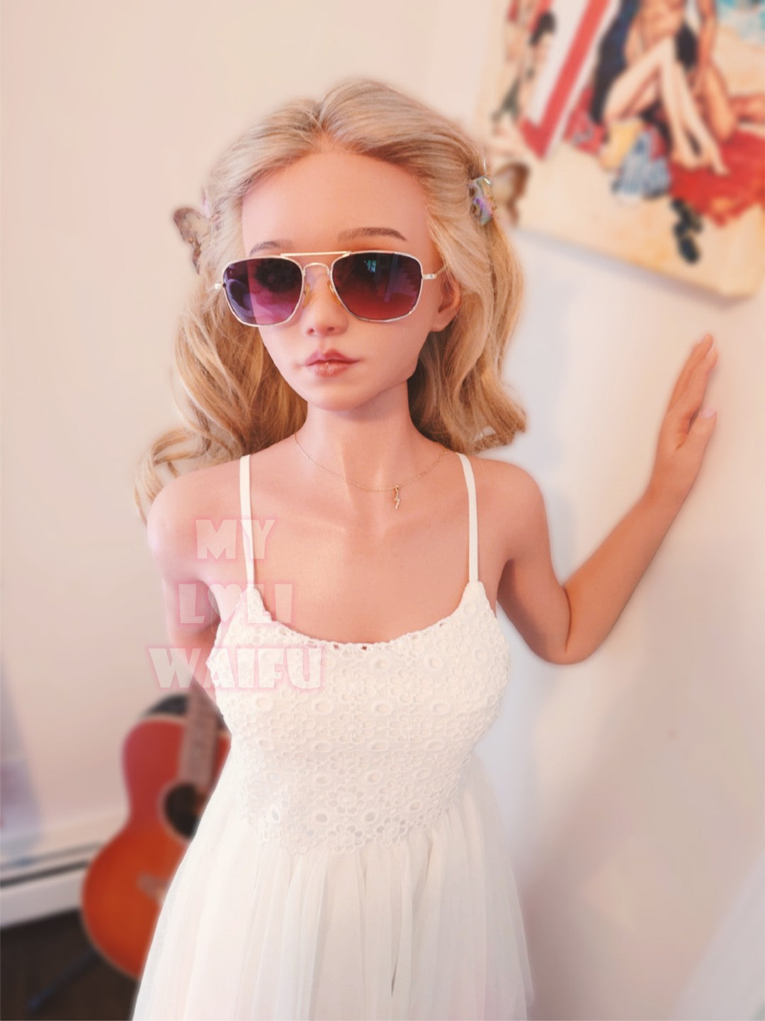 Tina poupée sexuelle (My Loli Waifu 148 cm (B-Cup #75 Silicone)