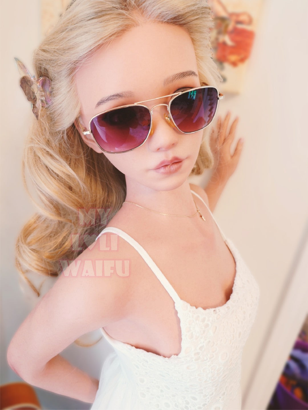 Tina poupée sexuelle (My Loli Waifu 148 cm (B-Cup #75 Silicone)