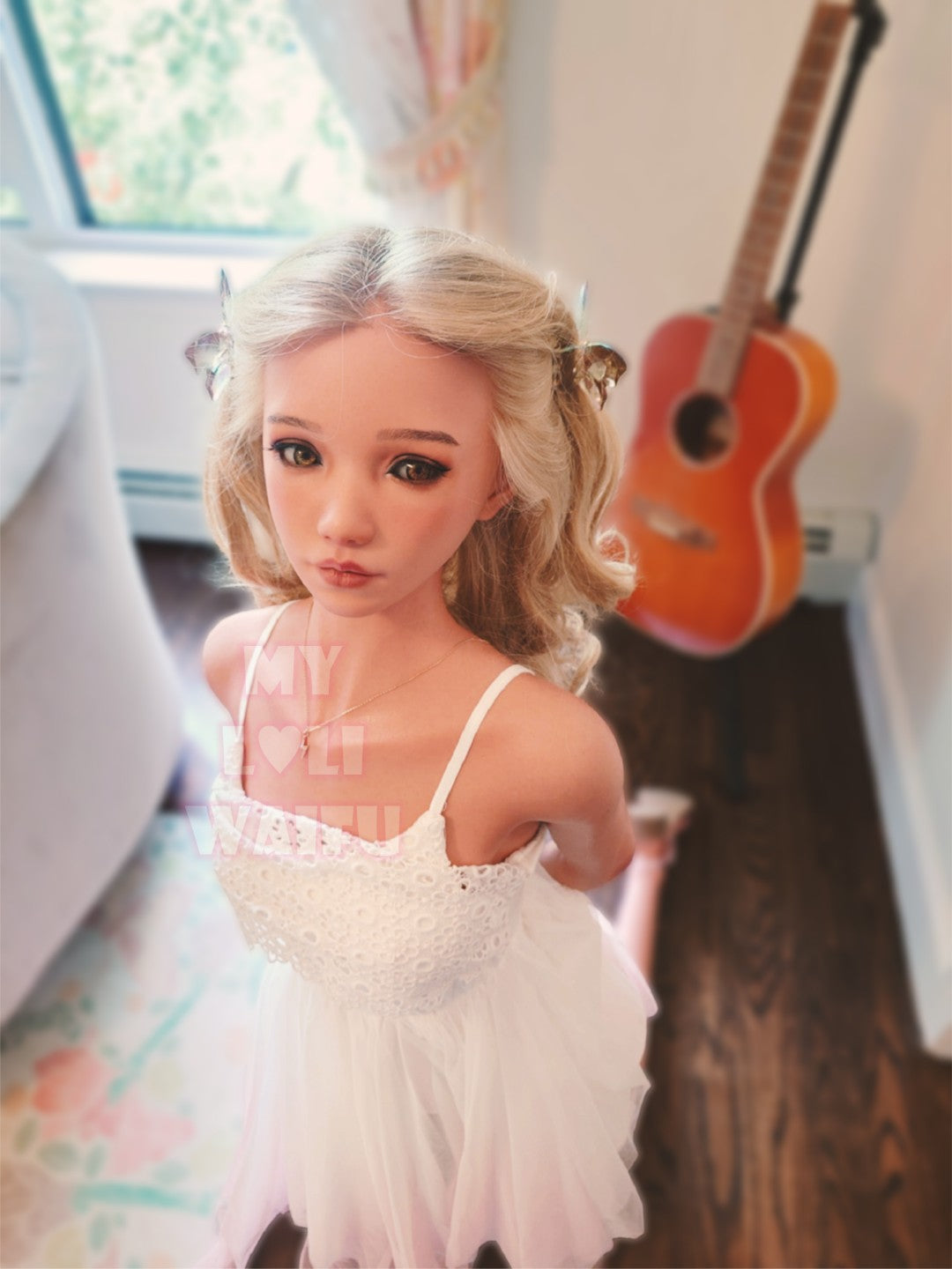 Tina poupée sexuelle (My Loli Waifu 148 cm (B-Cup #75 Silicone)