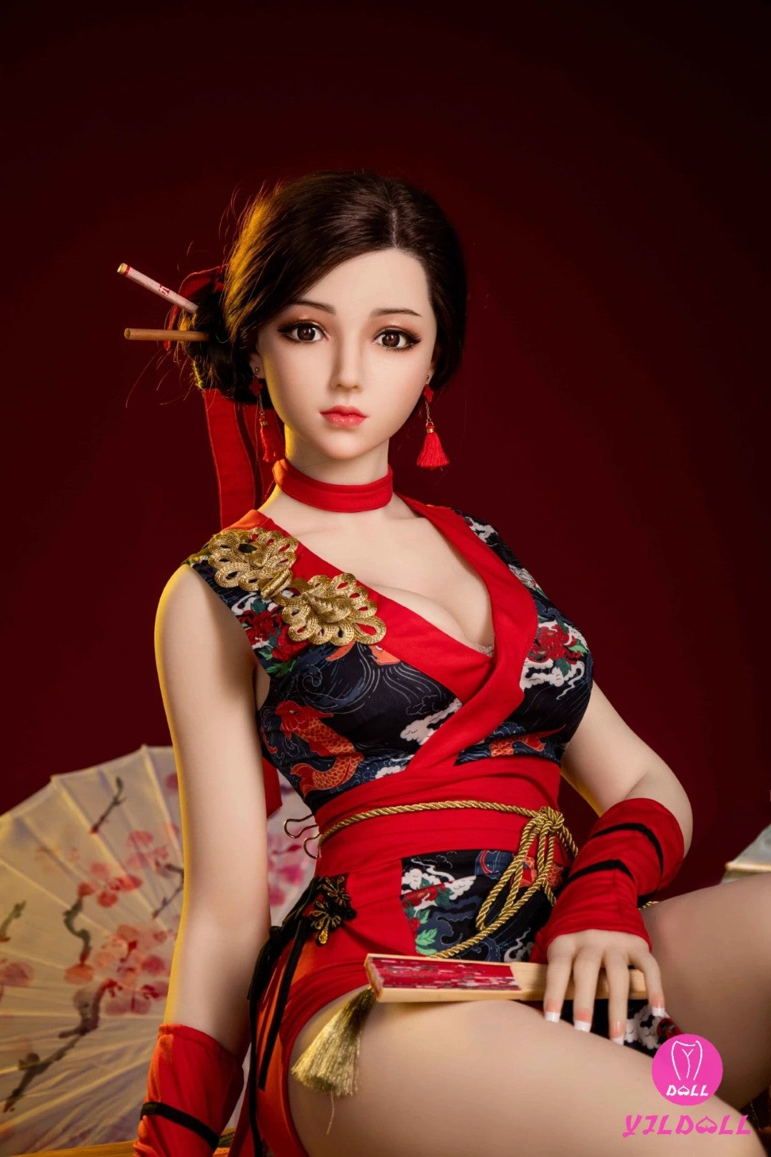 Joler poupée sexuelle (YJL Doll 165 cm D-Cup # 439 TPE + Silicone)