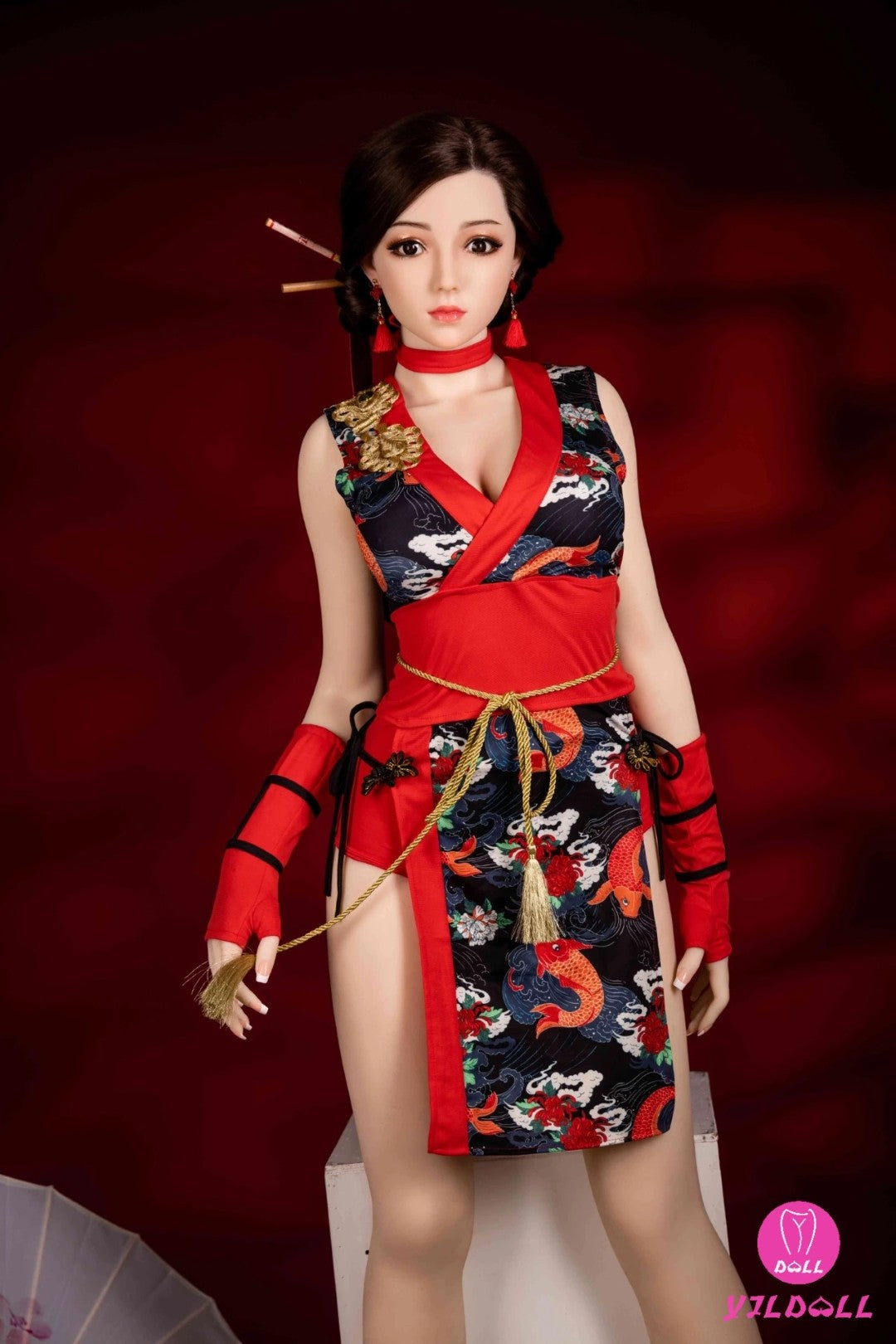 Joler poupée sexuelle (YJL Doll 165 cm D-Cup # 439 TPE + Silicone)