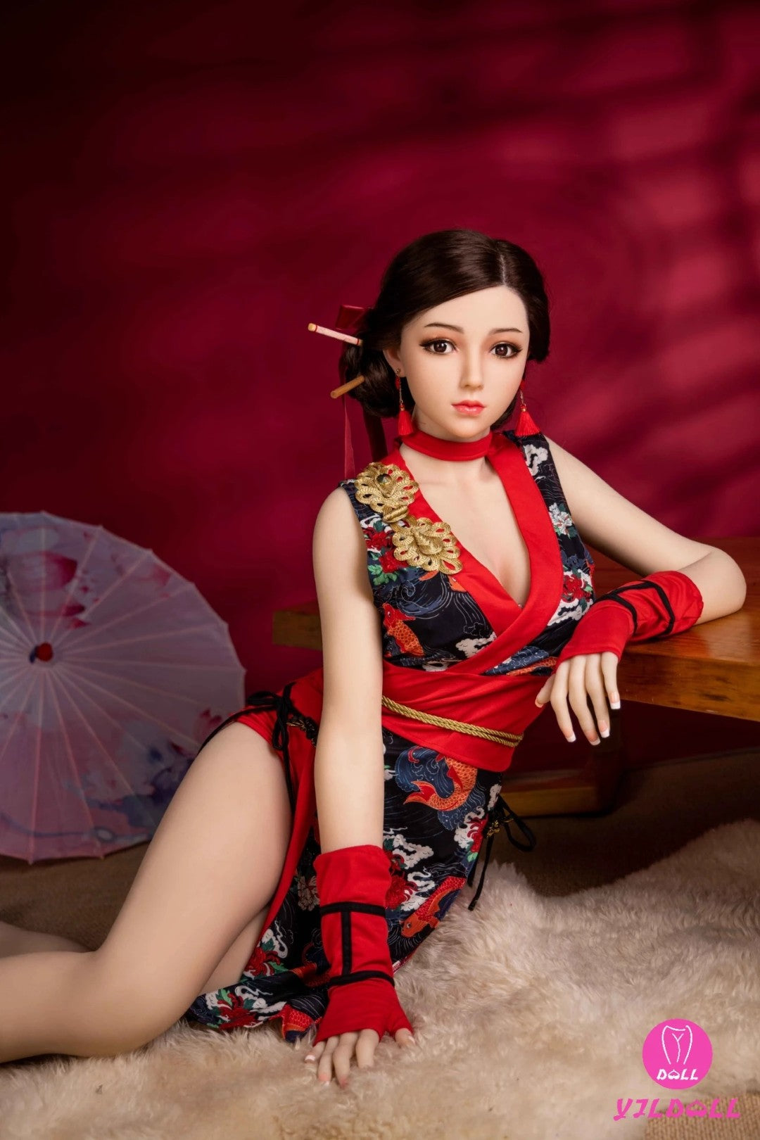 Joler poupée sexuelle (YJL Doll 165 cm D-Cup # 439 TPE + Silicone)