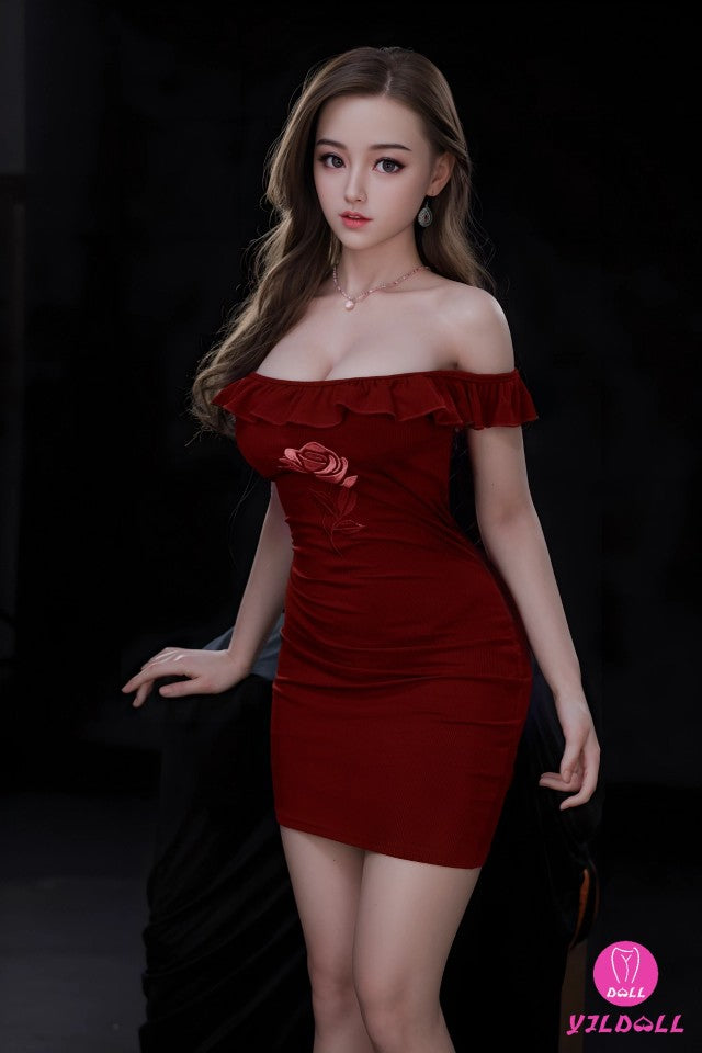 Vent poupée sexuelle (YJL Doll 165 cm D-CUP # 391 TPE + Silicone)
