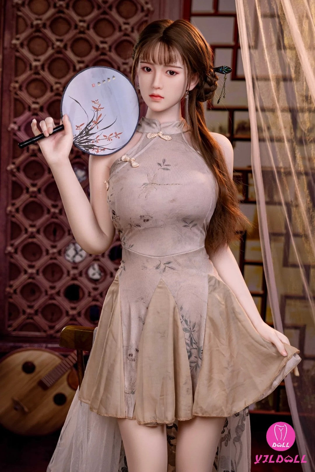 Emmy poupée sexuelle (YJL Doll 165cm D-Cup # 396 TPE + Silicone)