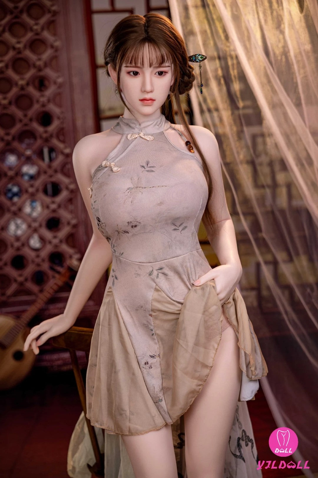 Emmy poupée sexuelle (YJL Doll 165cm D-Cup # 396 TPE + Silicone)