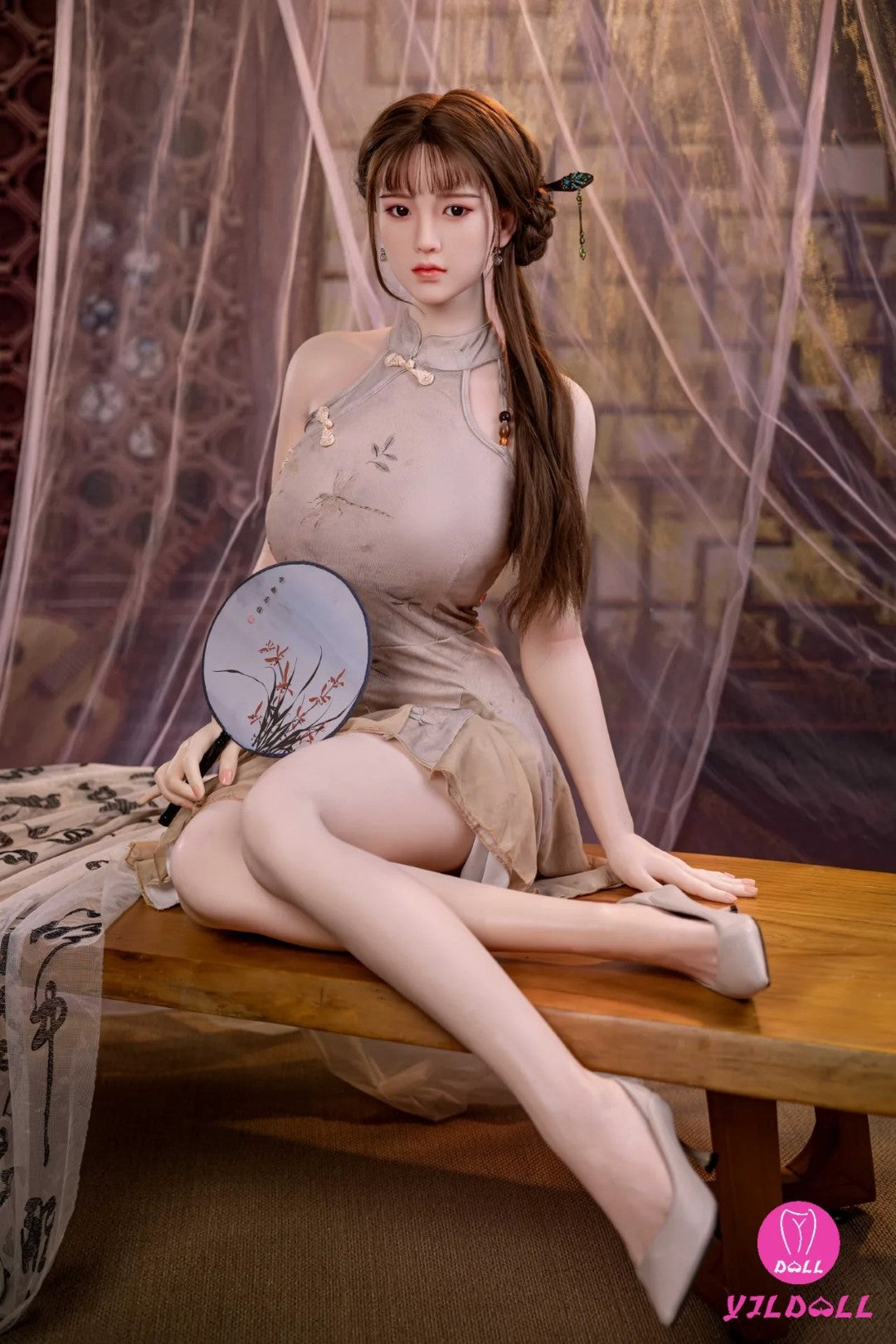 Emmy poupée sexuelle (YJL Doll 165cm D-Cup # 396 TPE + Silicone)